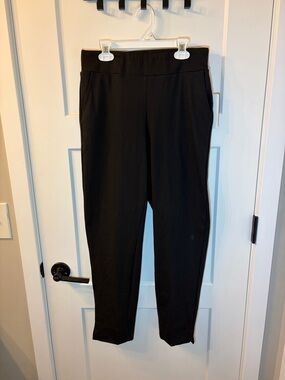 NWT: Zac & Rachel Black Straight-Leg Ponte Pull-On Pants